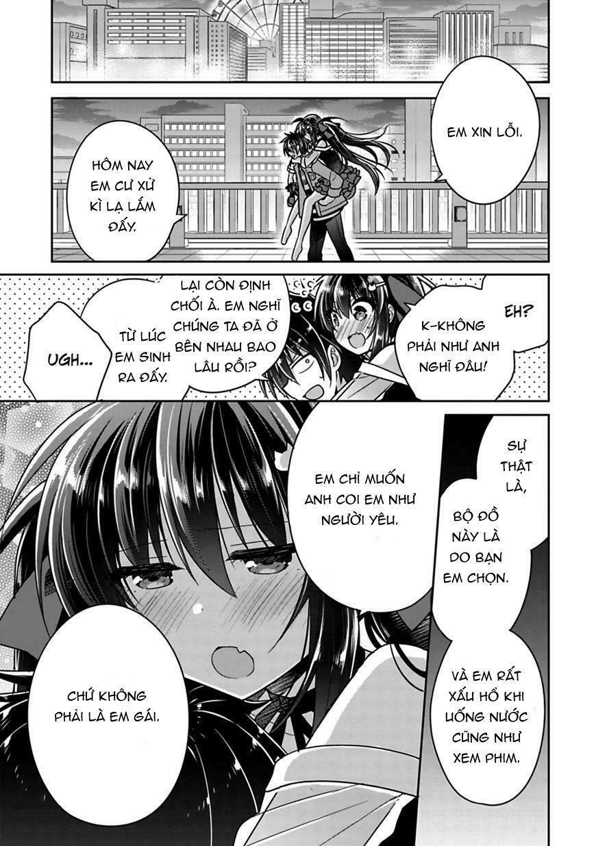 Siscon Ani To Brocon Imouto Ga Shoujiki Ni Nattara: Chapter 7.1