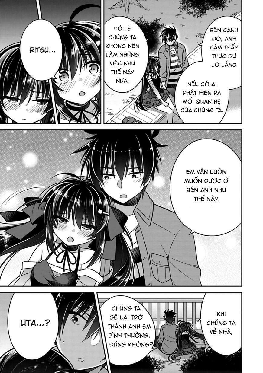Siscon Ani To Brocon Imouto Ga Shoujiki Ni Nattara: Chapter 7.1