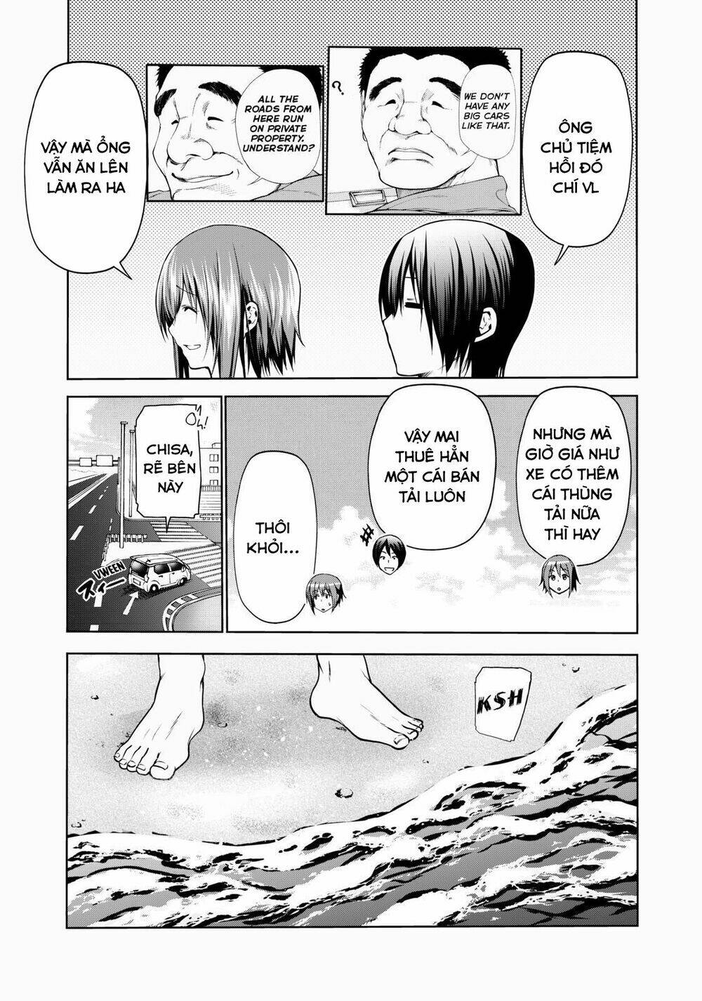 Cô Gái Thích Lặn - Grand blue: Chapter 63